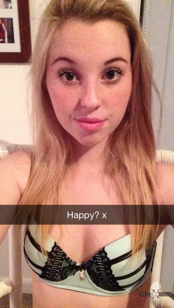 cute teen leaked in bra snapchat